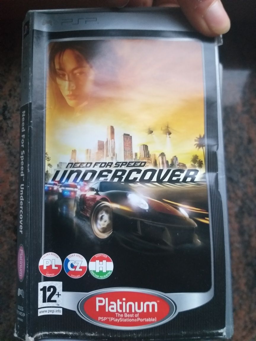 Gra Need for Speed Undercover PSP Play Station Portable NFS PL psp