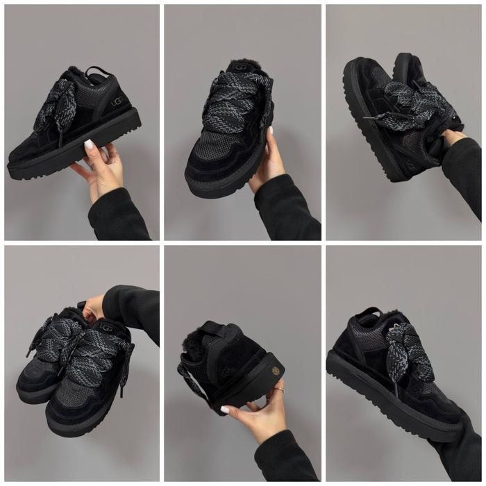 р36-41 Уггі UGG Lowmel Black Grey Chestnut Sand Brown