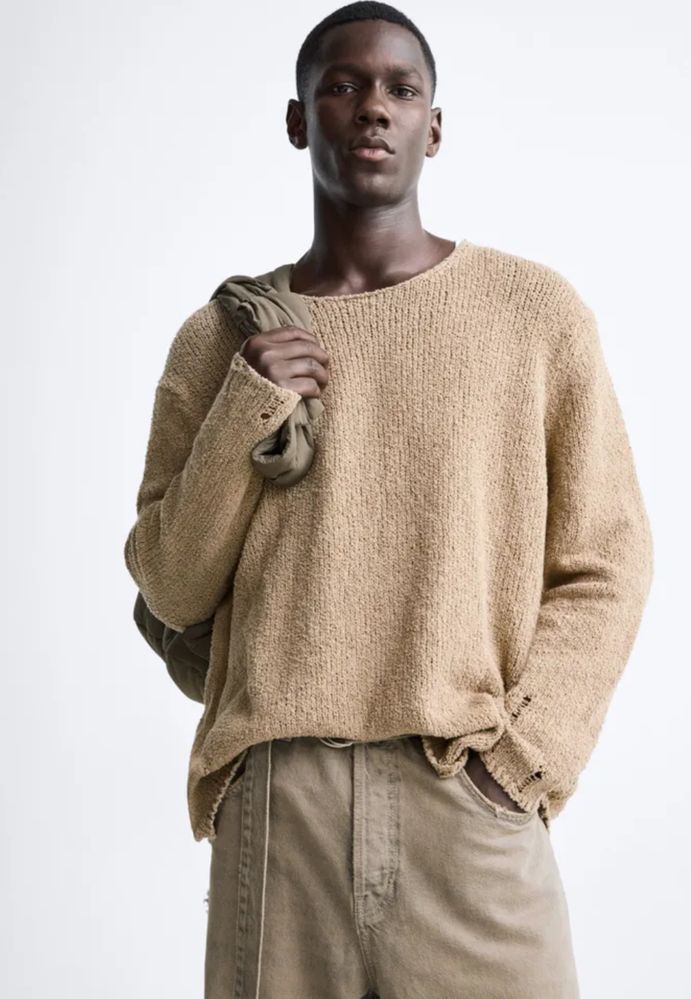 Кофта свитер лонгслив Zara  limited edition