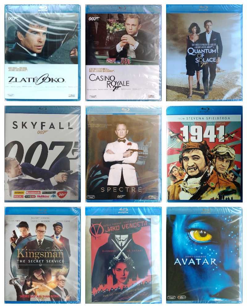 Blu-ray Диски Amaray с русским и украинским языком