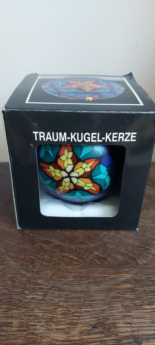Lampion -Świeca - Świeczka - witrażowa