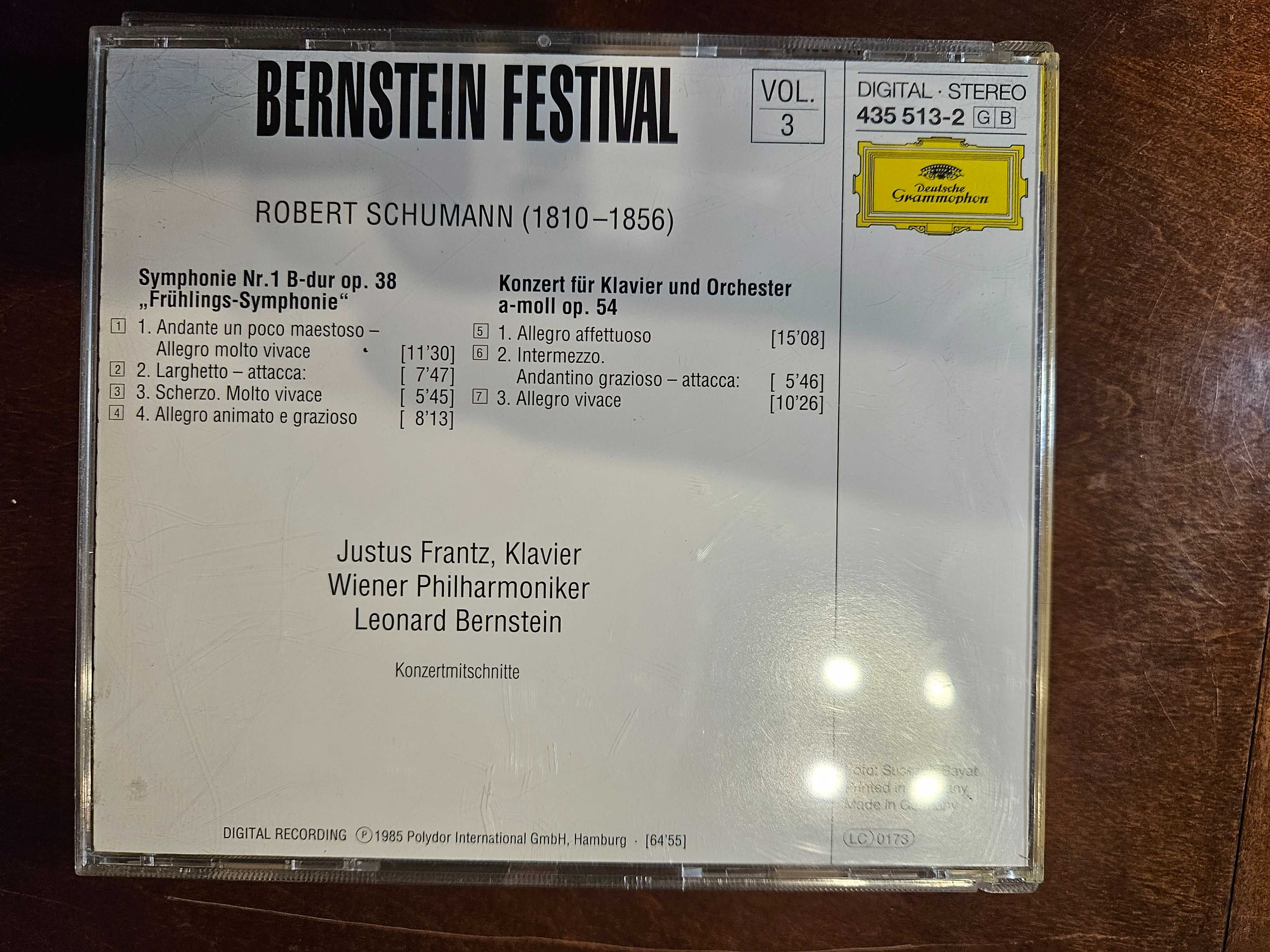 CD Leonard Bernstein – Bernstein Festival vol. 1-5 pięć szt. CD