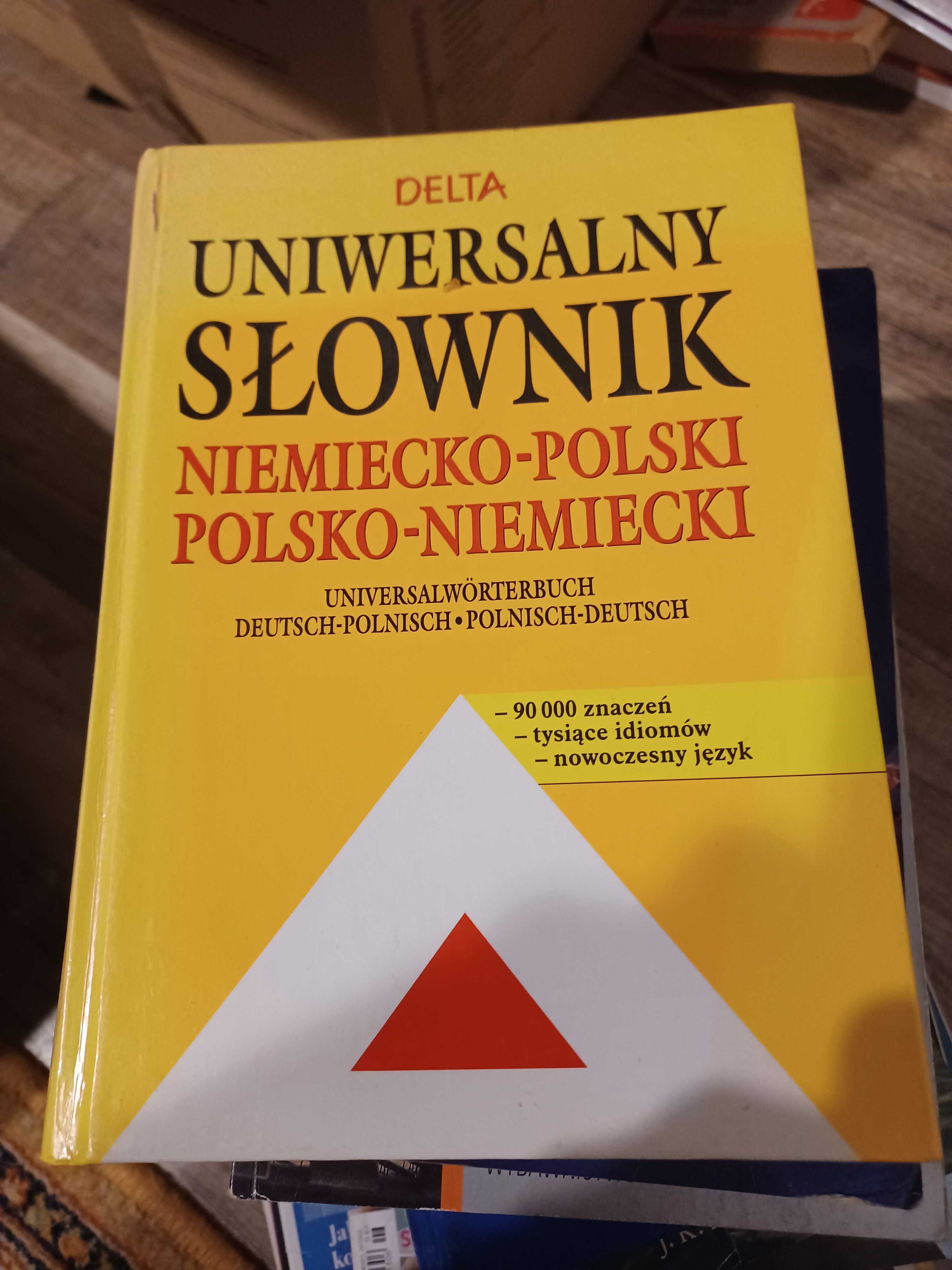 Uniwersalny słownik polsko - niemiecki  Delta niemiecko-polski
