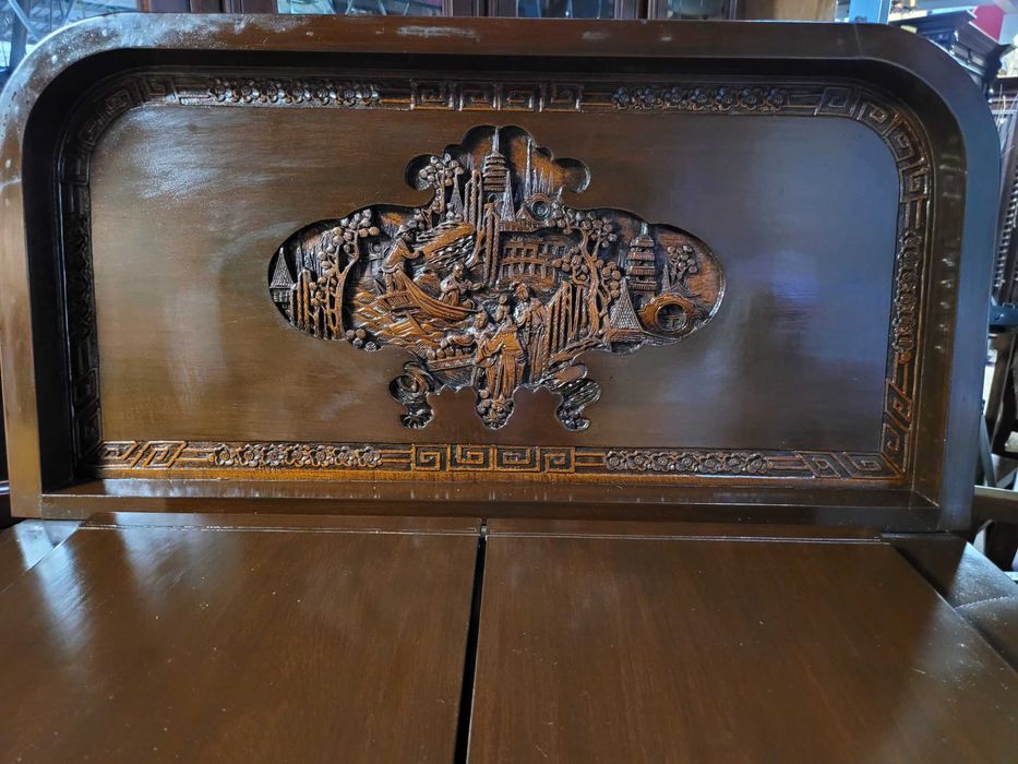 Muito bonito bar Oriental em madeira trabalhada - Bom estado ge