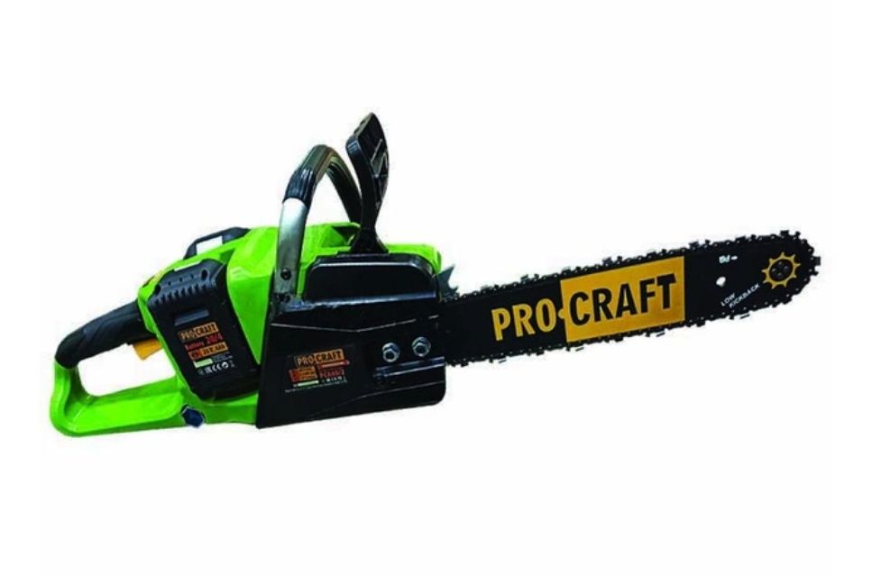 Акумуляторна ланцюгова пилка Procraft PCA40/2  2 АКБ 4а/г та ЗП+олива