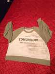 Damska bluza oversize S z cekinami