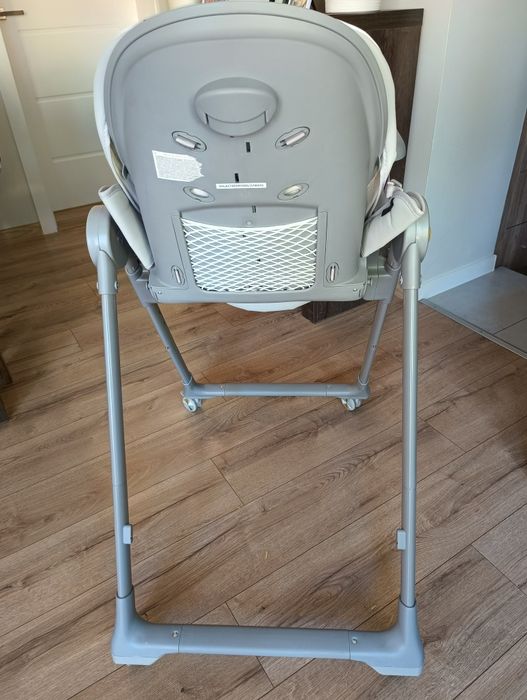 Kinderkraft Lastree 2w1 - krzesełko do karmienia, leżaczek | Grey