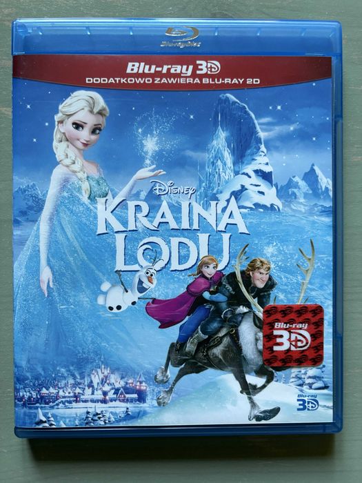 Kraina Lodu 3D (Frozen) (2x Blu-ray) wydanie PL