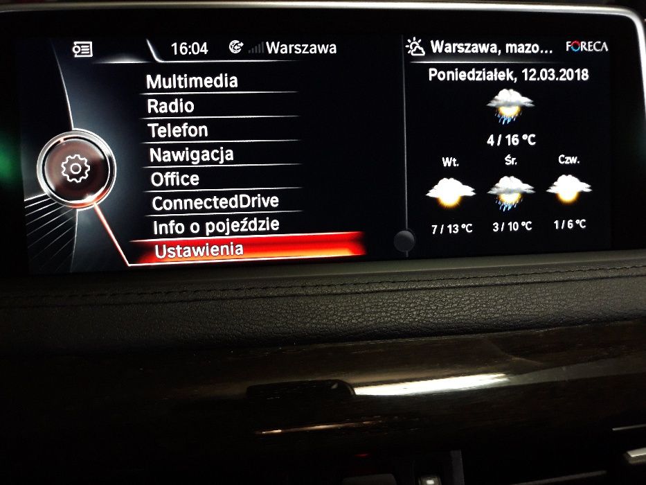 BMW Aktualizacja Mapa Programowanie F10 F15 E60 E90 X5 X6 X1 X3 1 3 5