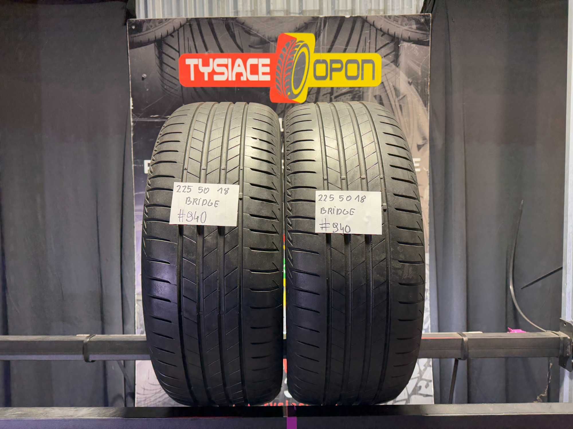 Opony Letnie 225/50/18 BRIDGESTONE TURANZA #940