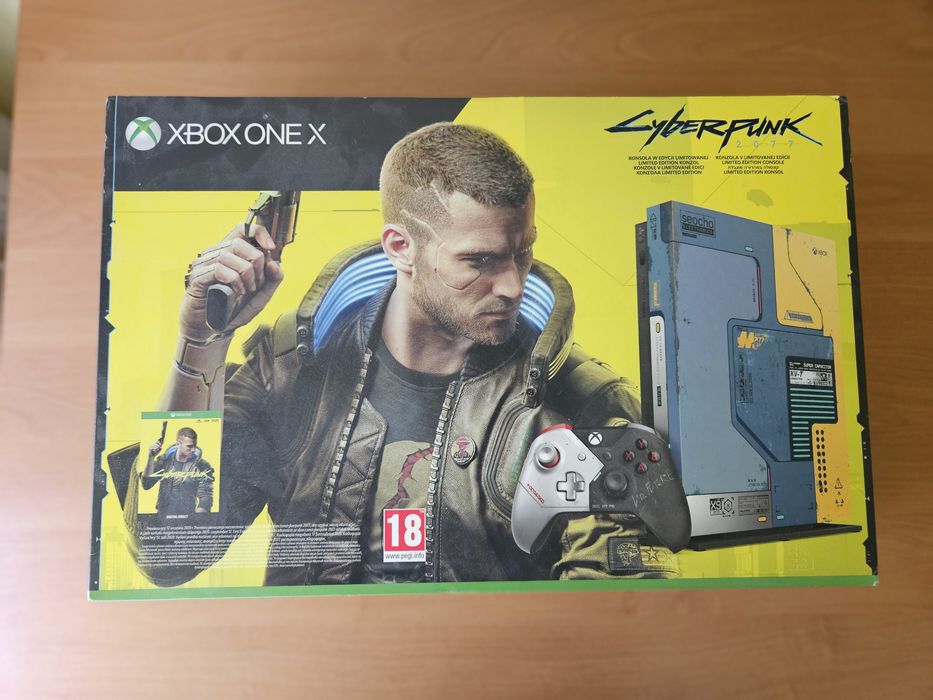 Konsola XBOX ONE X Cyberpunk 2077 edition NOWA