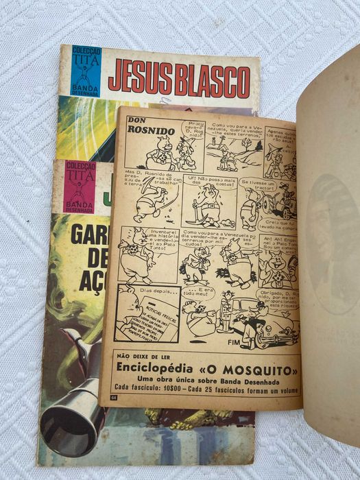 Jesus Blasco (Vol I,II e III) Coleção TITÃ - Ed. Portugal Press (1973)