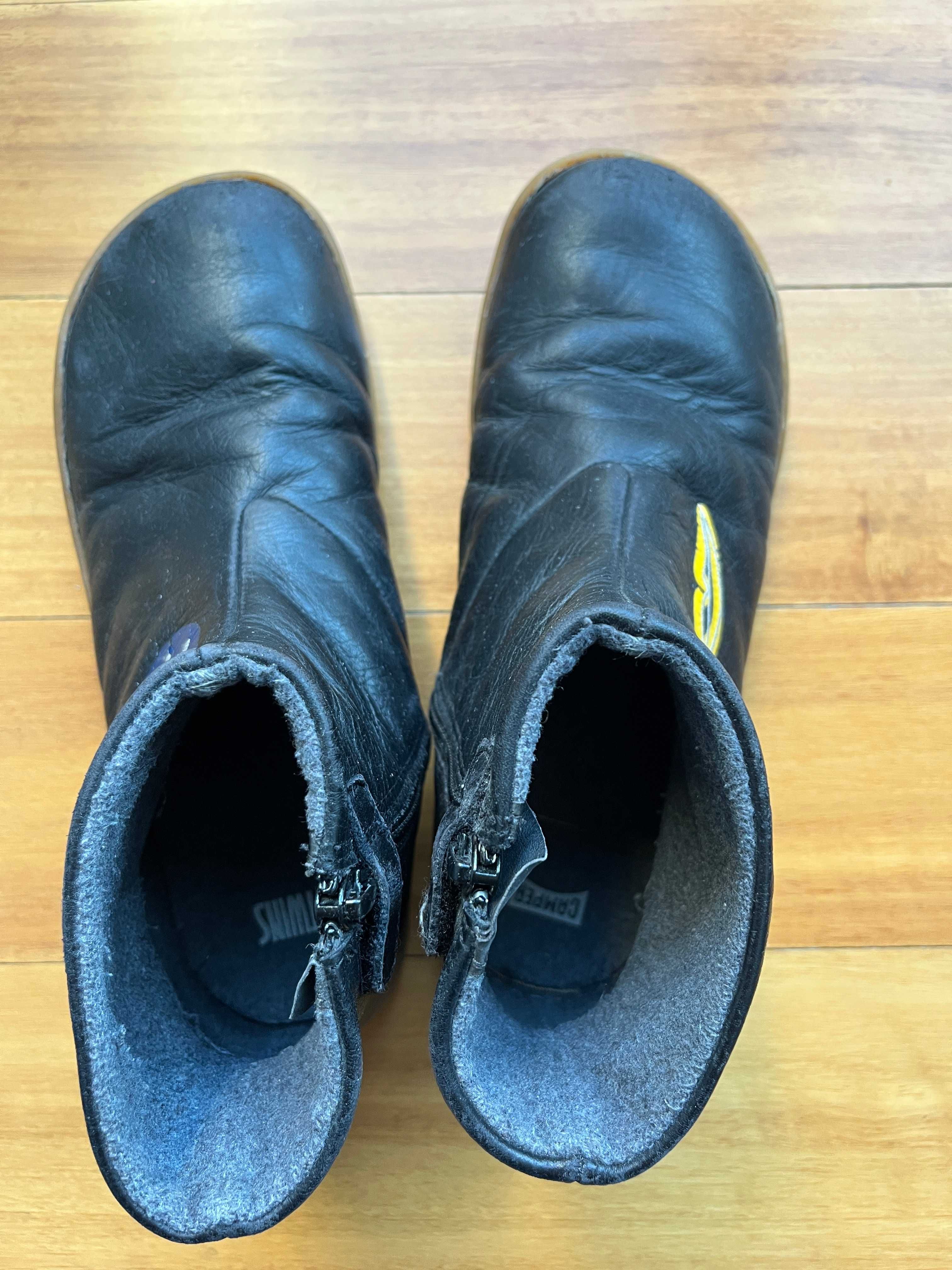 Botas Camper Menina Twins em azul marinho