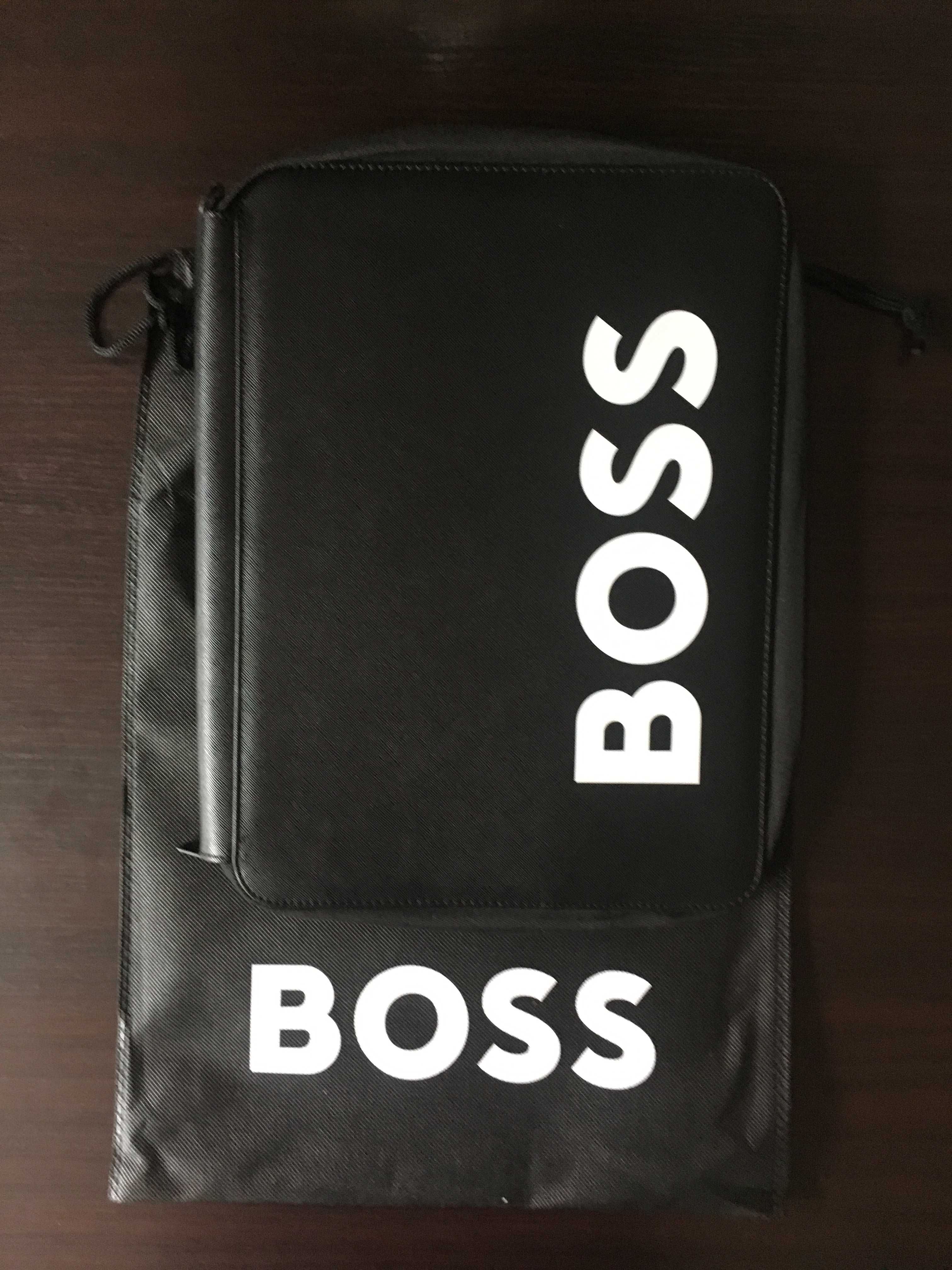 Etui na laptopa Hugo Boss czarny oryginał + gratis