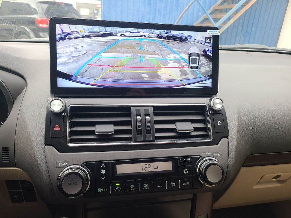 Штатна магнітола Toyota Land cruiser  Prado 150 планшет автомагнітола