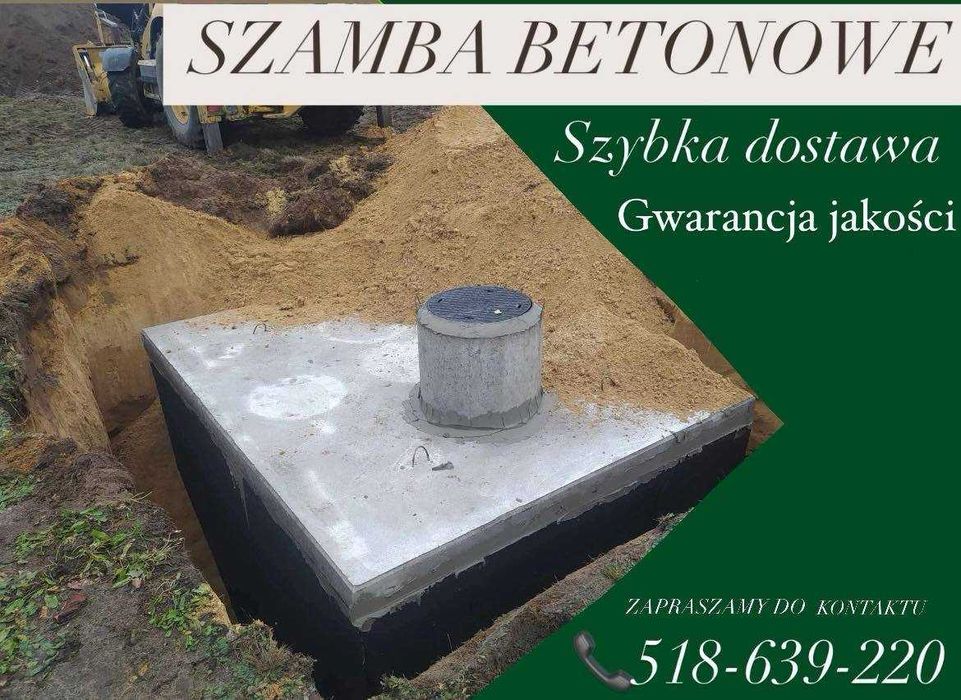 Szambo Betonowe, Szamba i Zbiorniki na deszczówkę