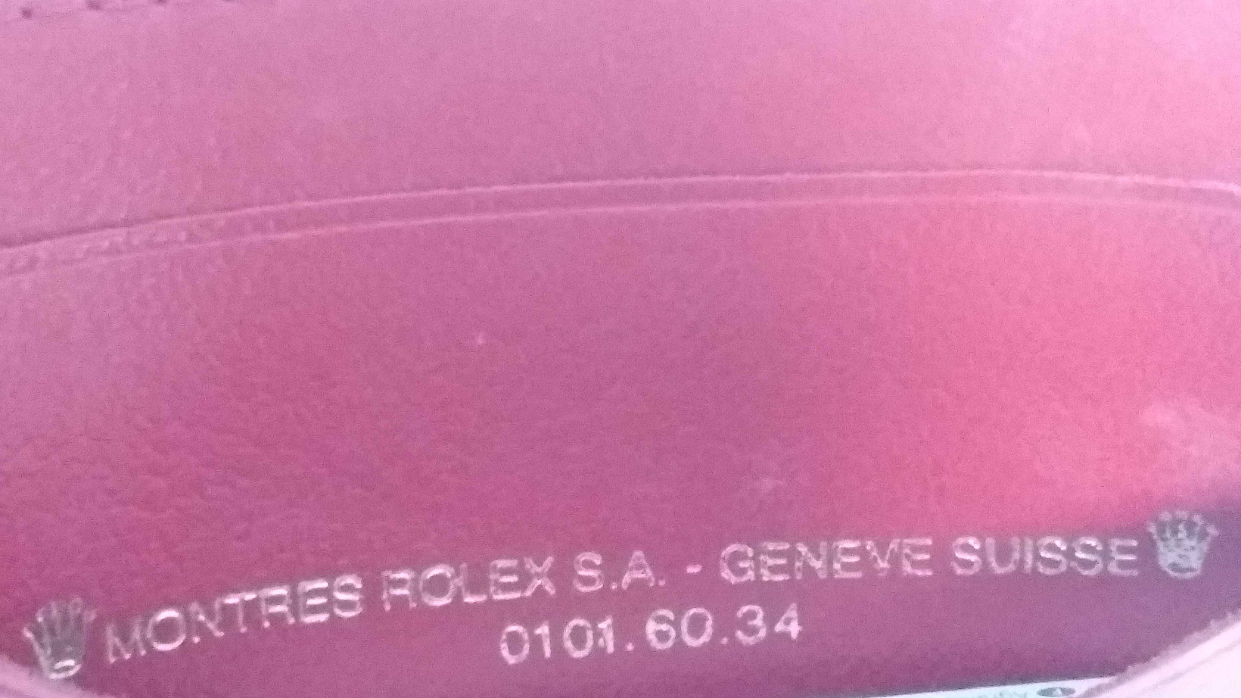 ROLEX Carteira para cartões NOVA sem uso