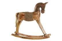 Cavalo de Madeira Decorativo By Arcoazul Design