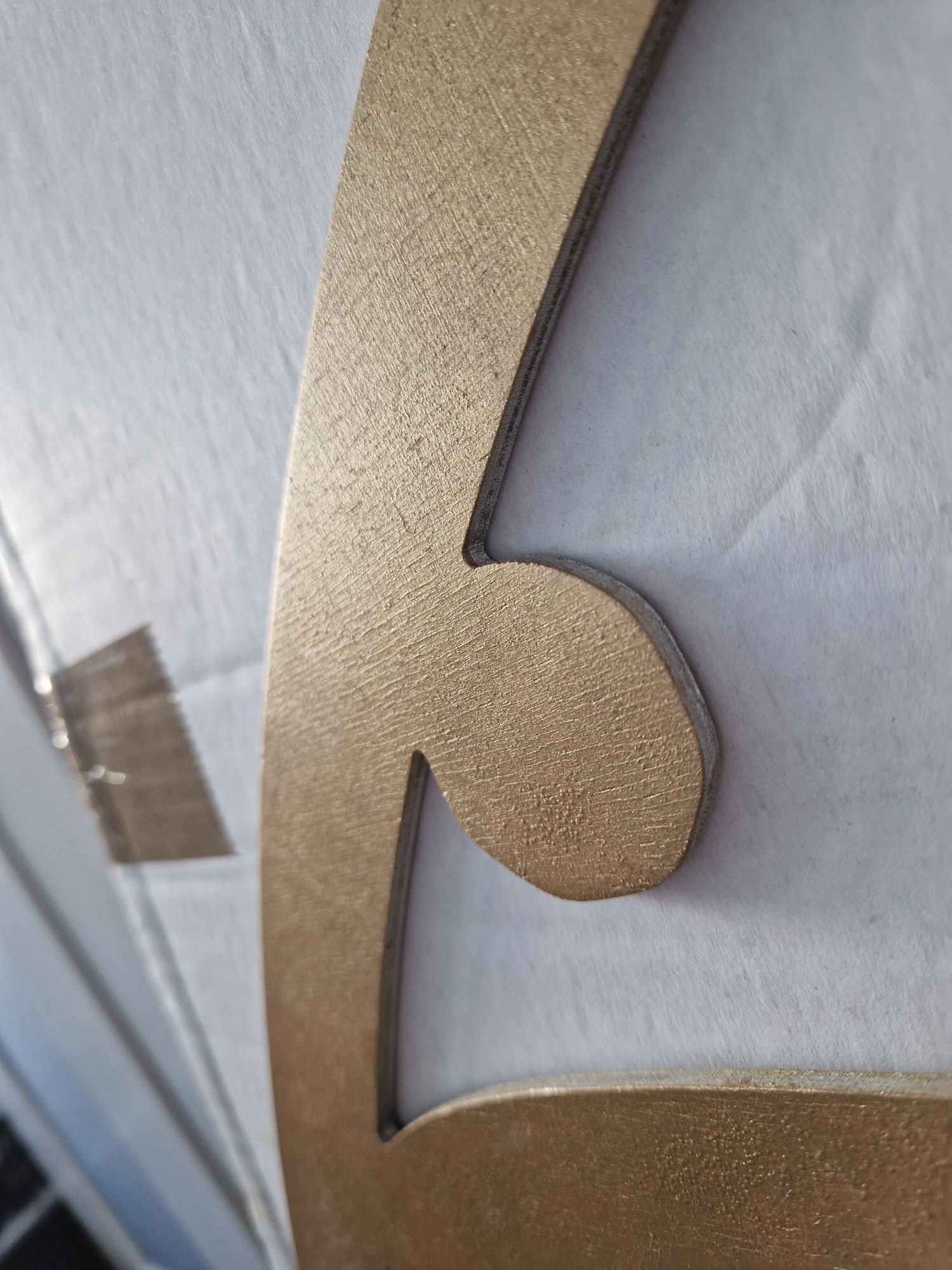 Koło mąż żona 80cm  złote