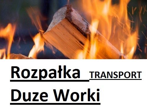 Rozpalka -duzy Worek SZCZYPY drzewne Podpalka TRANSPORT