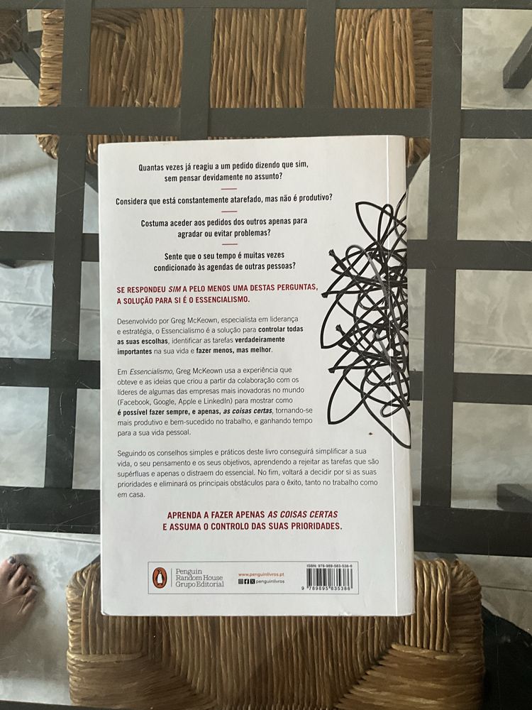 Livro Essencialismo – Greg McKeown