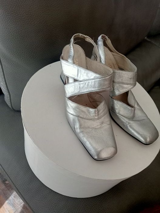 Sandálias Santi Show pele genuína 36