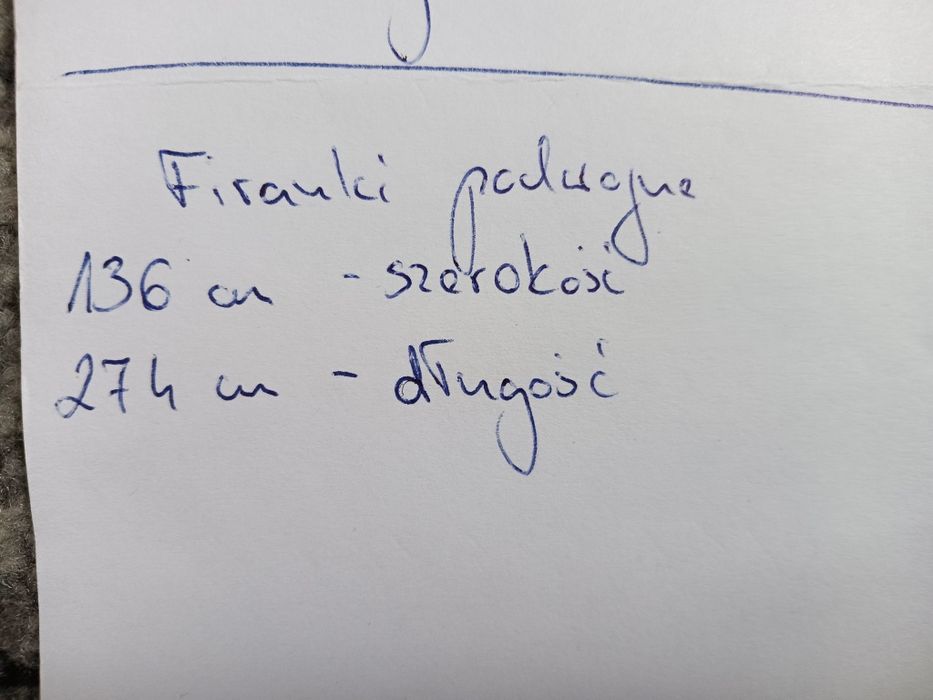 Firanki podwójne