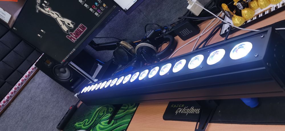 Led Bar 18 x 12 rgbw 4 in 1 без pixel control, нові