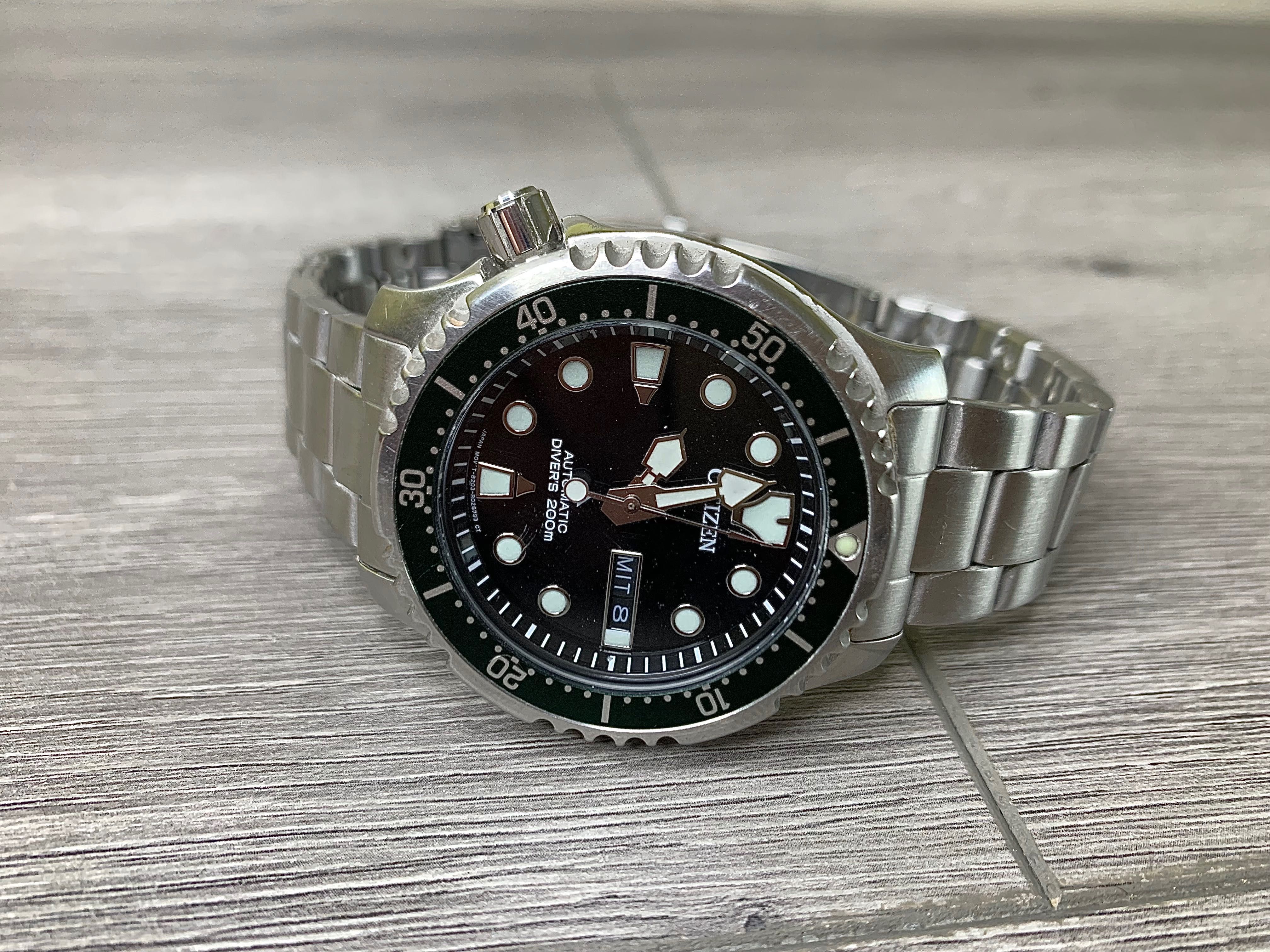 Чоловічий наручний годинник Citizen Promaster NY0084-89E Механика