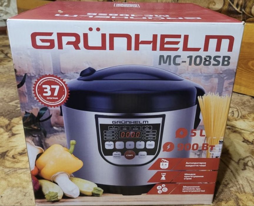 Мультиварка Grünhelm MC -108SB