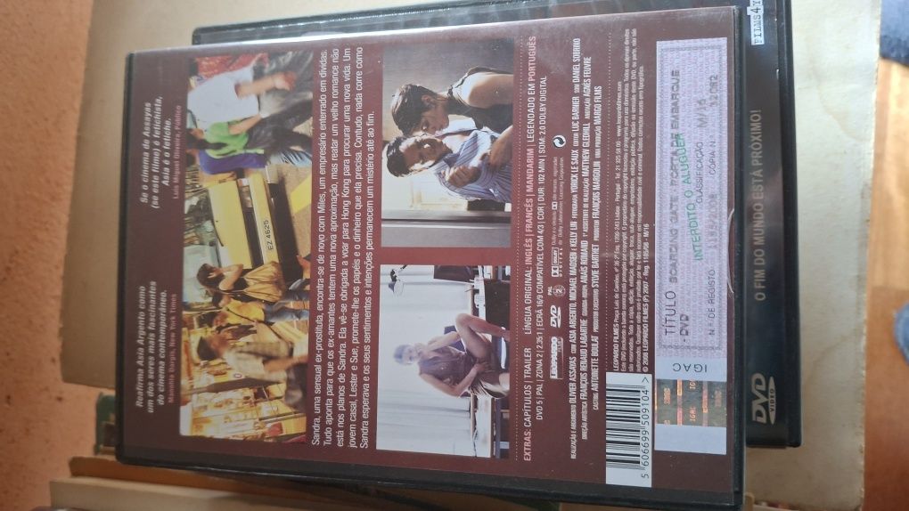 Asia Argento Boarding Gate porta embarque dvd