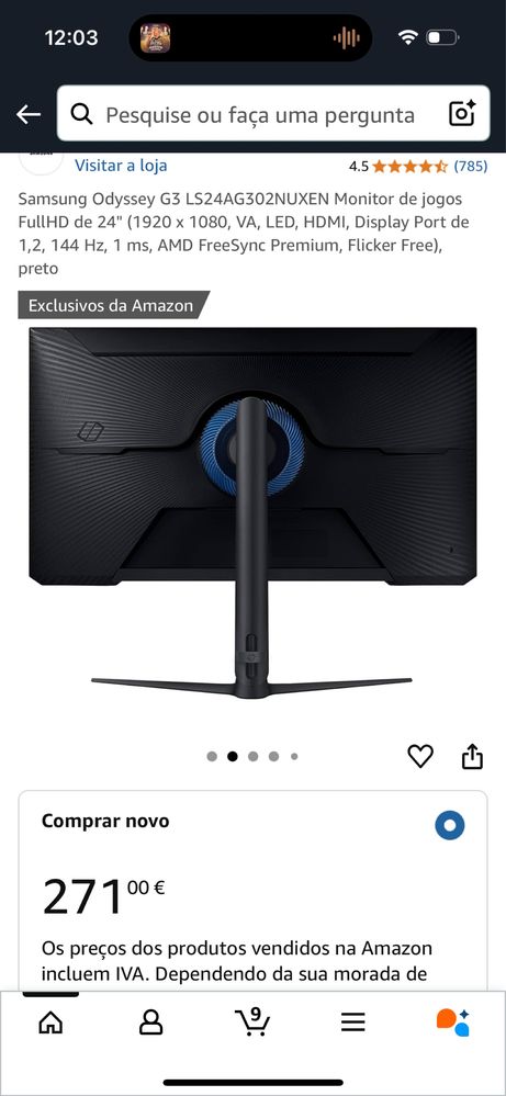 Ecra odyssey G3 24”