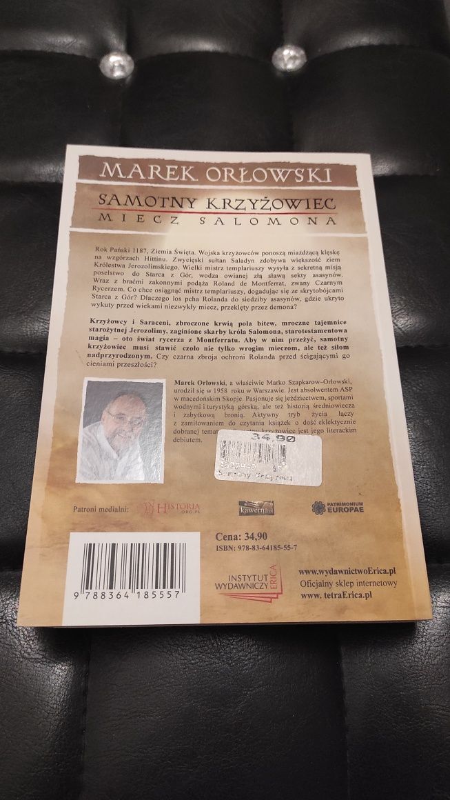 Marek Orłowski " Samotny Krzyżowiec " - Miecz Salomona
