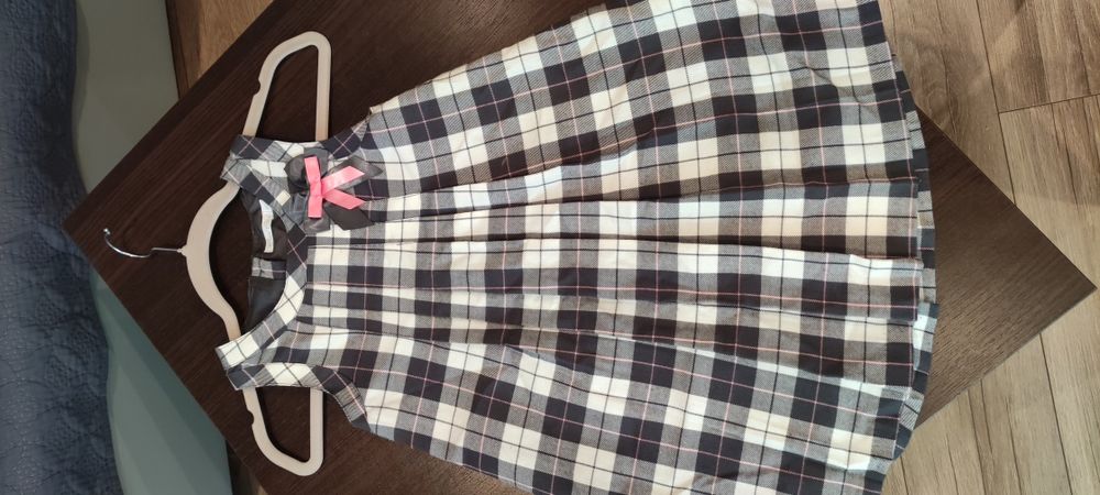 Sukienka w kratkę cool club r. 122