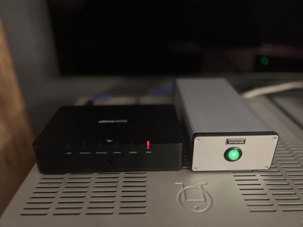 Arcam irDAC przetwornik analogowo cyfrowy DAC + zasilacz Tomanek