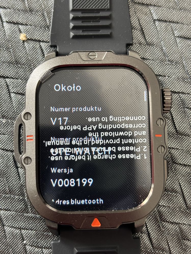 Nowy smartwatcha v17.