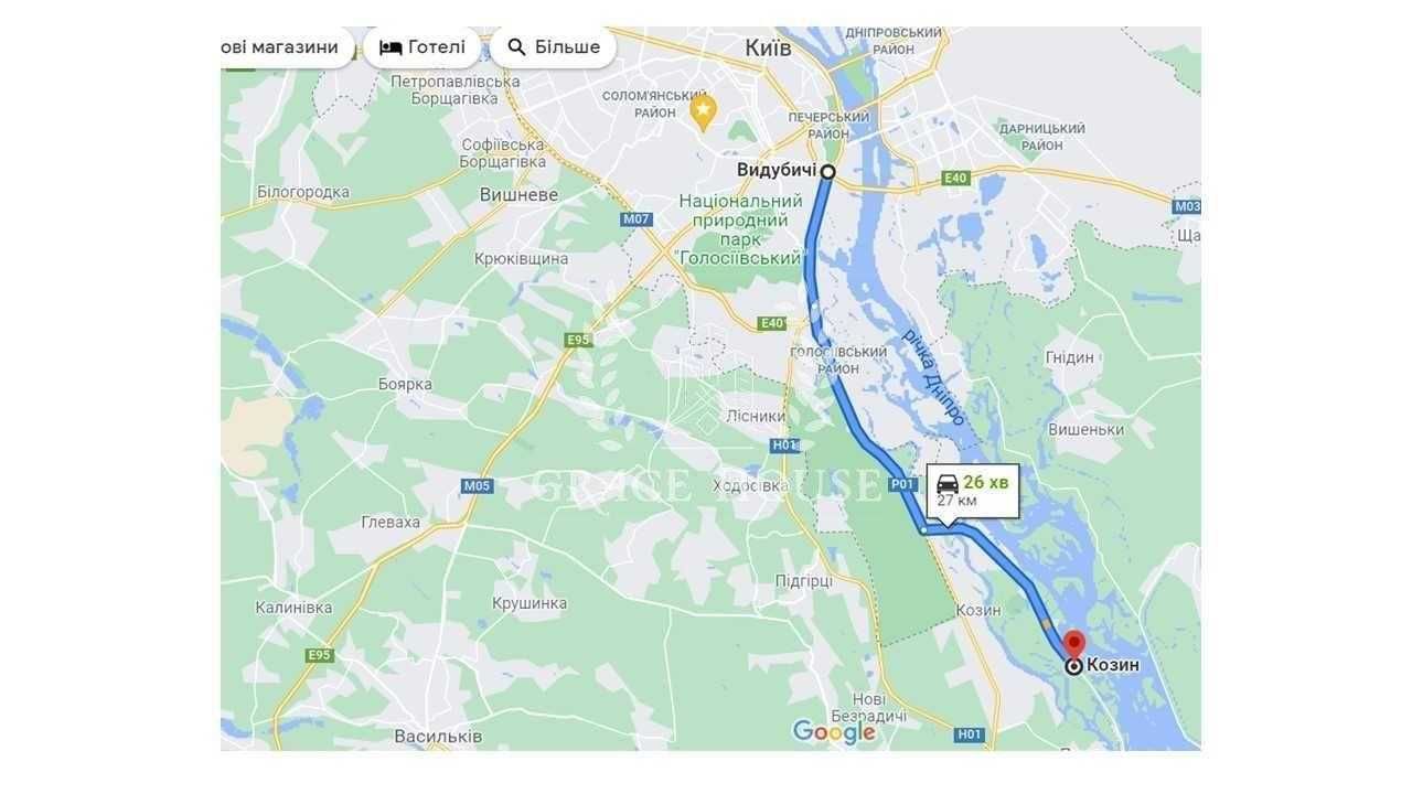 Продаж ділянки 0.12 га в соснах Козин, Конча-Заспа, дамба біля Дніпра