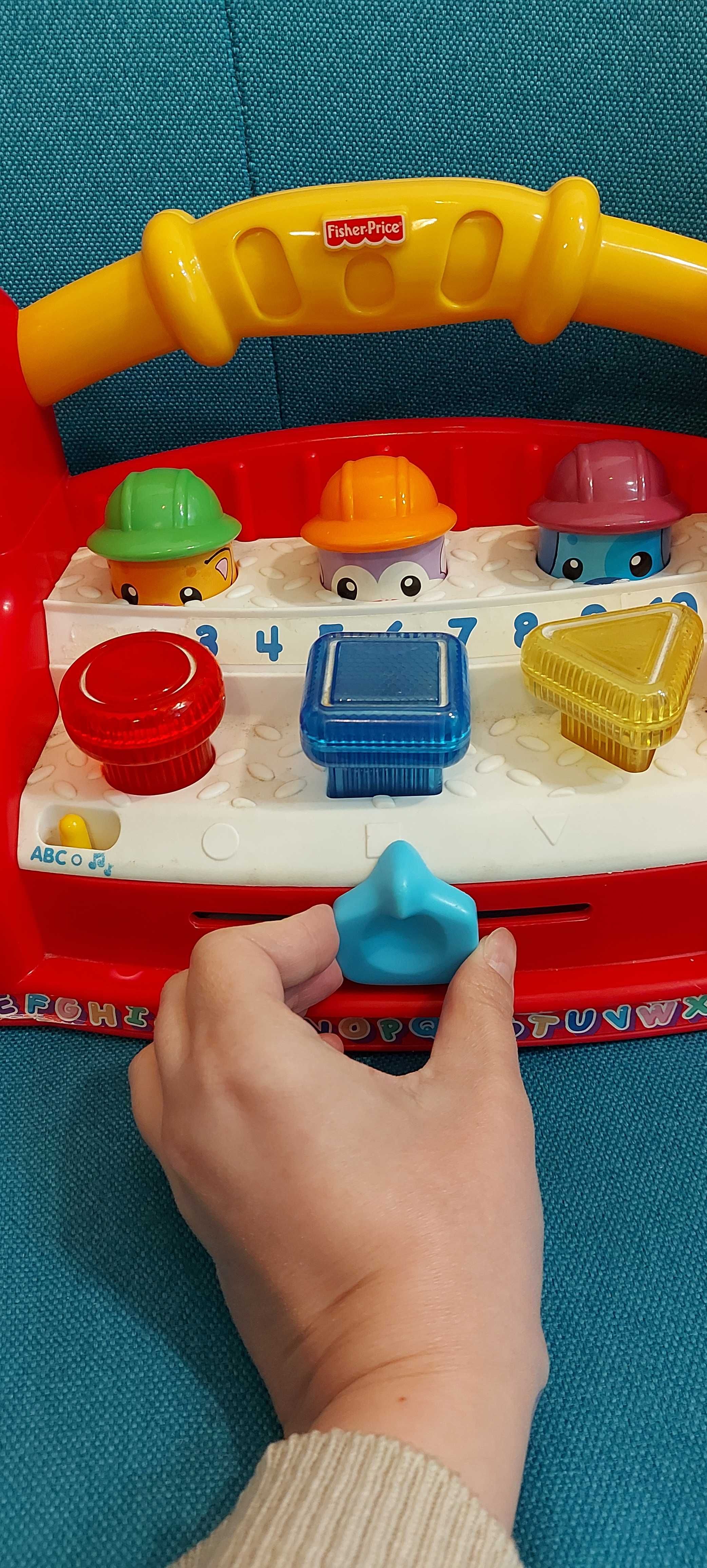 Інтерактивна іграшка Fisher Price музичний автомат англійська мова
