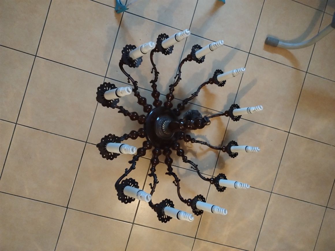 Lampa wisząca pająk