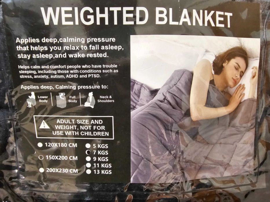 Cobertor pesado - Weighted blanket