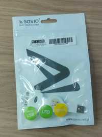Kabel rozwijalny USB, Lightning, MicroUSB, iPhone