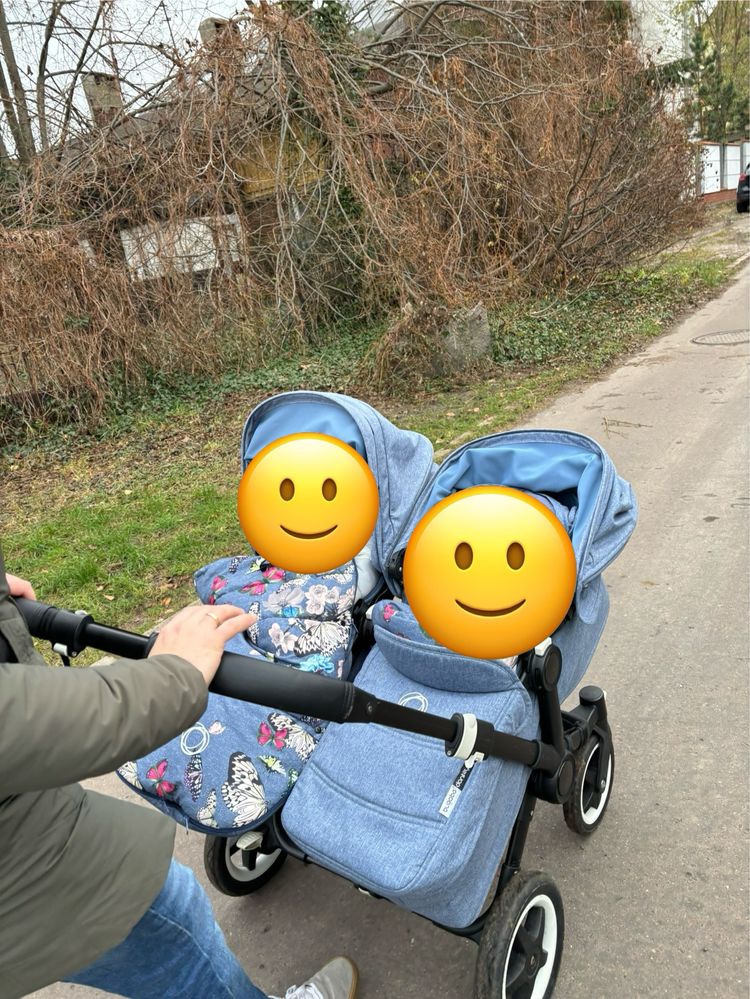 Bugaboo Donkey Duo (pełny zestaw)