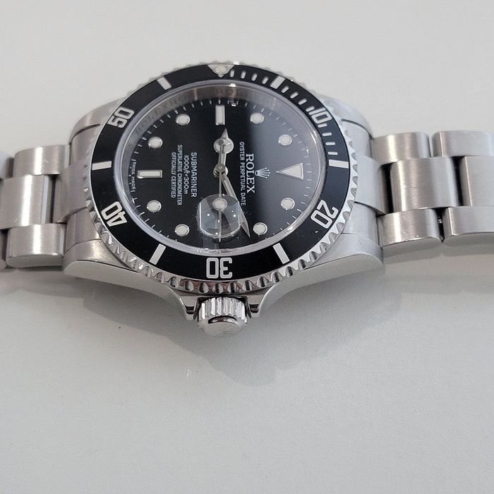 Rolex Submariner Silver Black