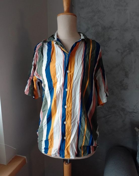 Koszula hawajska 100% wiskozy letnia wakacyjna