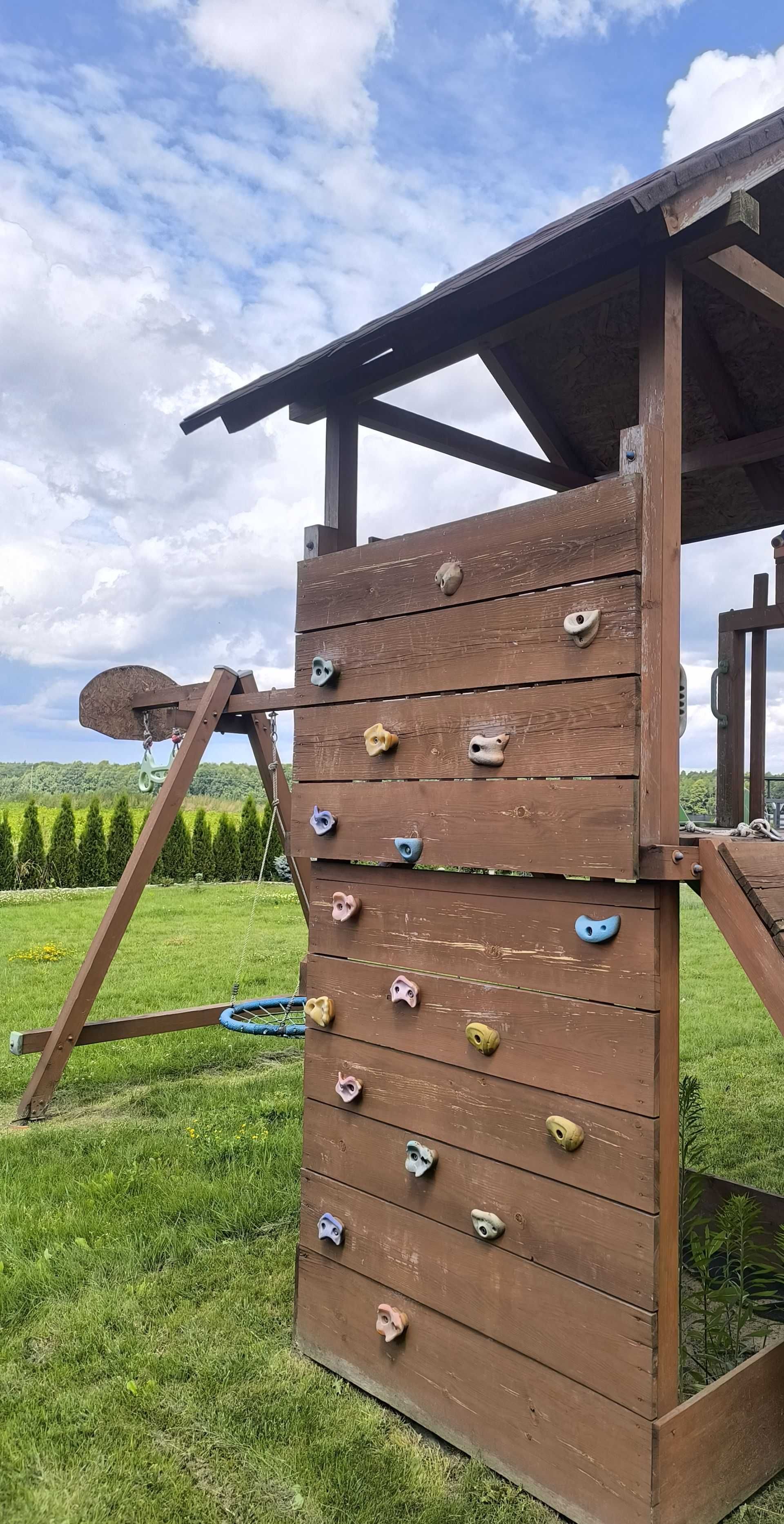 DUŻY plac zabaw, domek dla dzieci. SOLIDNE materiały