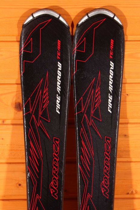Narty dziecięce Nordica Fire Arrow Team 120 cm + Marker 7.0 /Z/
