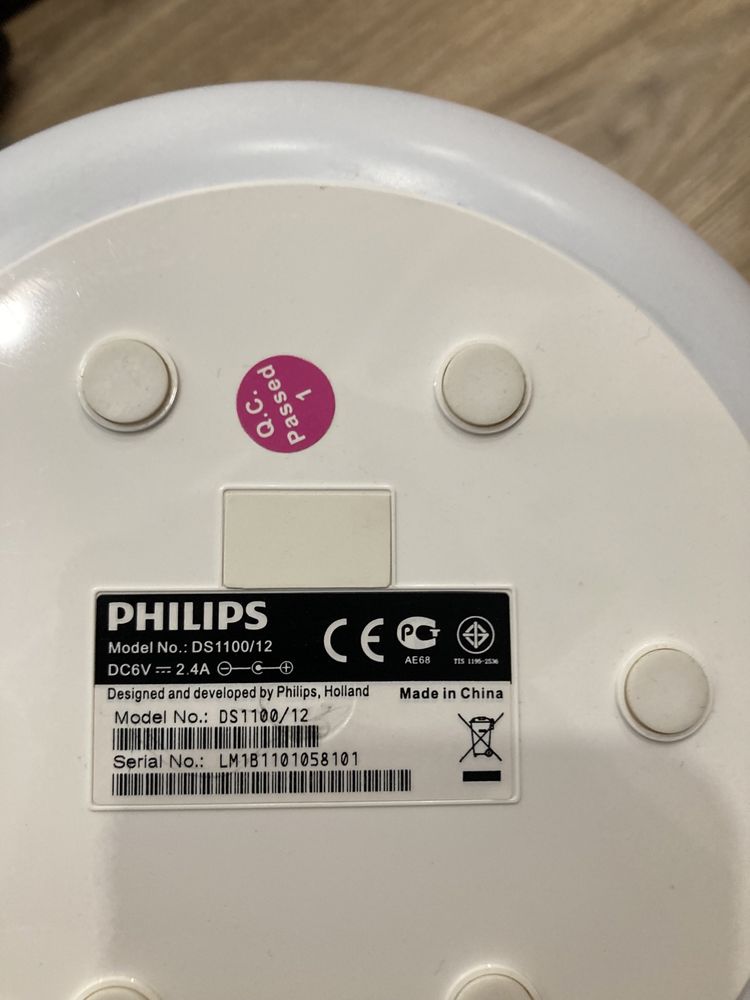 Coluna dock marca Philips para iphones