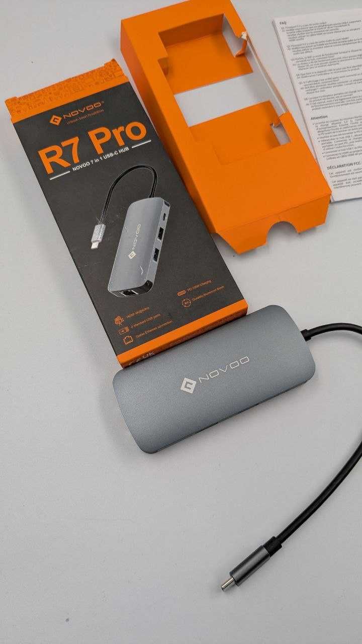 NOVOO R7 Pro 7-в-1 USB-C HUB