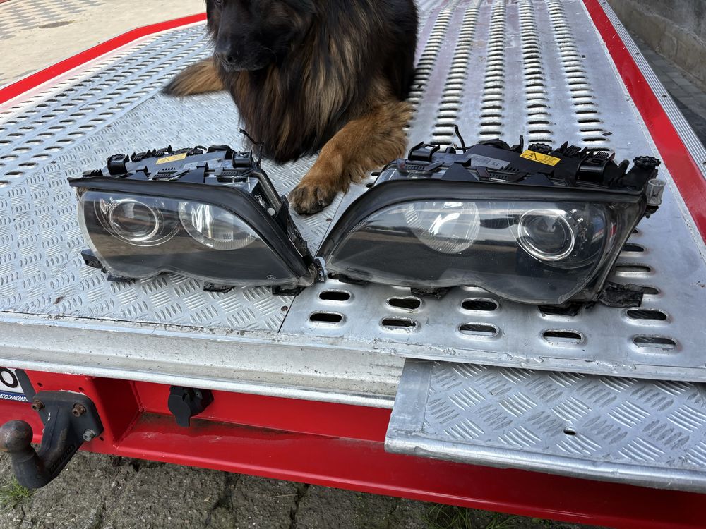 Lampa lewa lewy przód xenon bmw e46 sedan touring polift