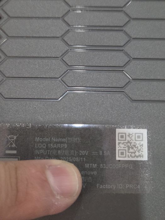 Lenovo loq-ryzen 7/rtx 4050/24 ram/1tb disco